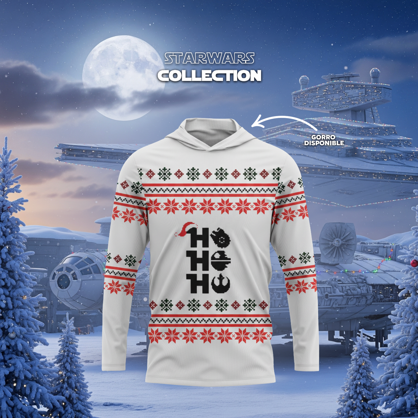 Galactic Ho Ho Ho Sweater