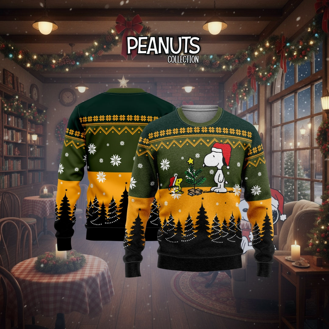 Snoopy Decorating Christmas Hoodie