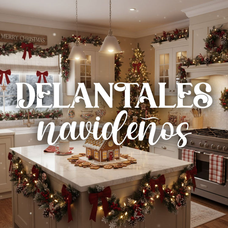 DUO DELANTALES NAVIDEÑOS