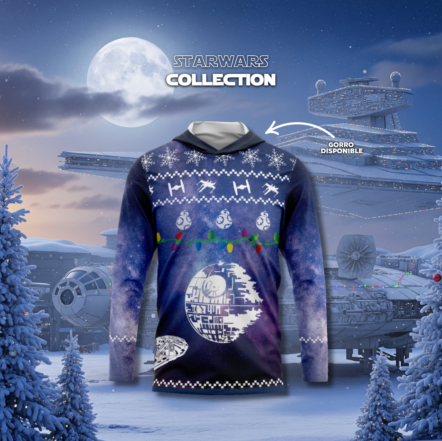Death Star Christmas Sweater
