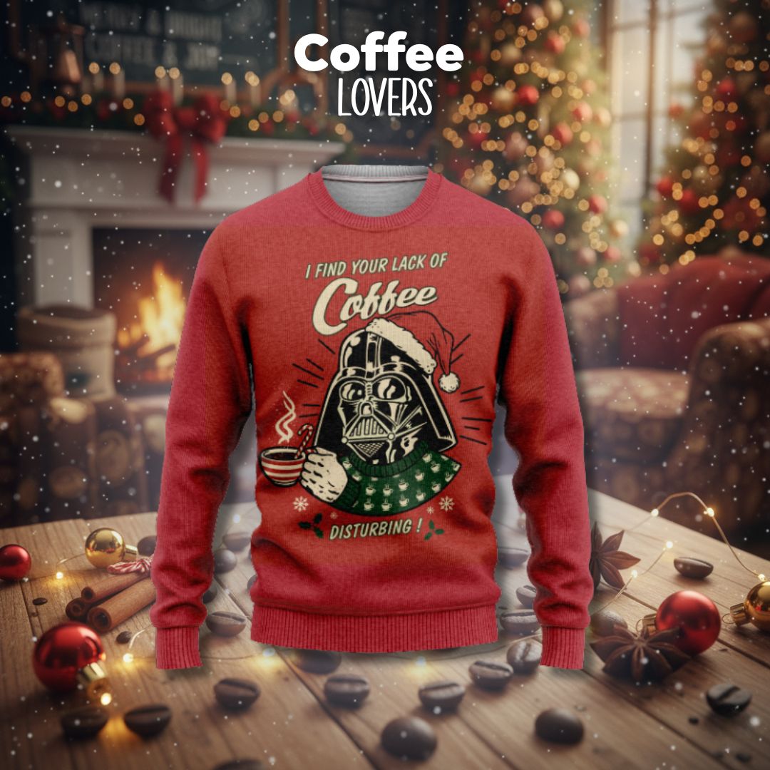 DARTH VADER COFFEE SWEATER
