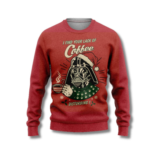 DARTH VADER COFFEE SWEATER
