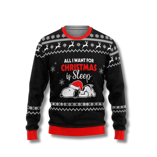 Snoopy Christmas Sleep