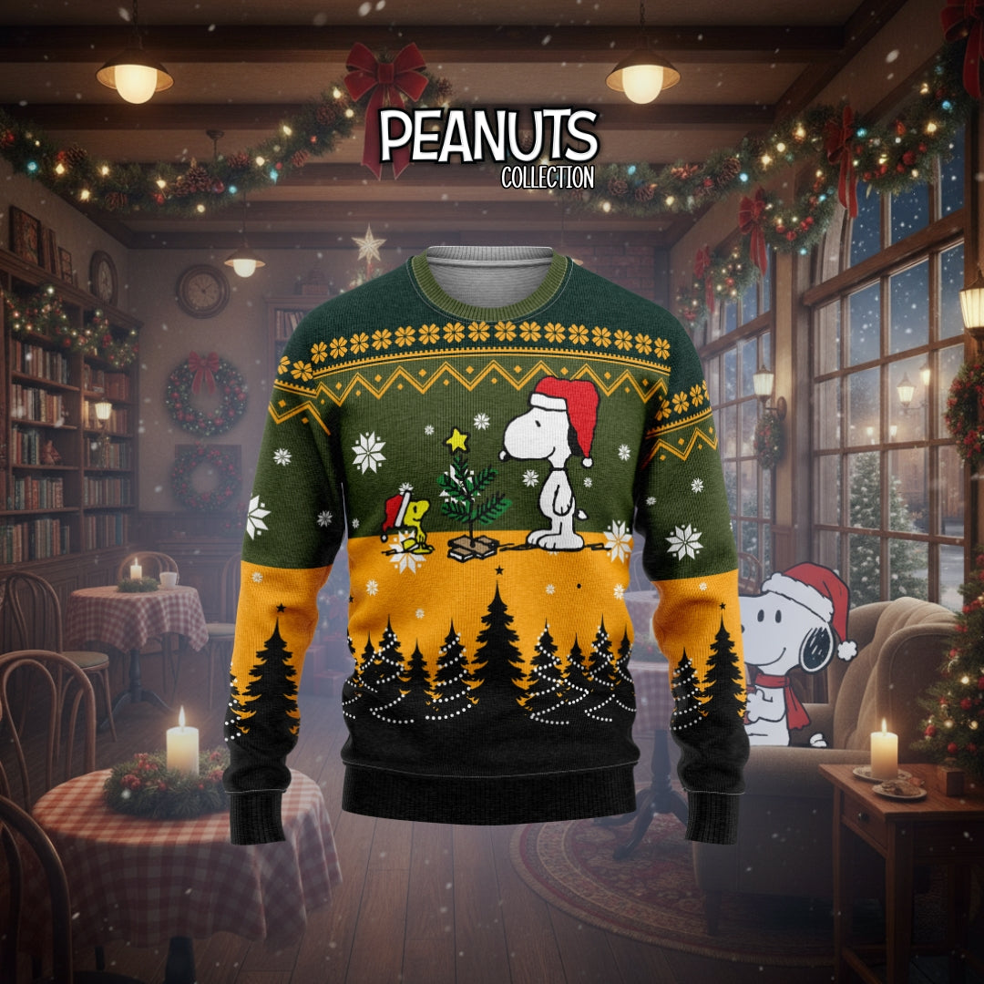 Snoopy Decorating Christmas Hoodie