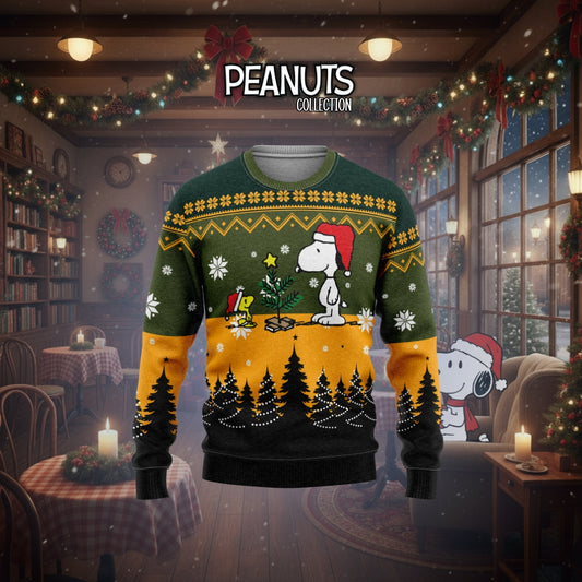 Snoopy Decorating Christmas Hoodie
