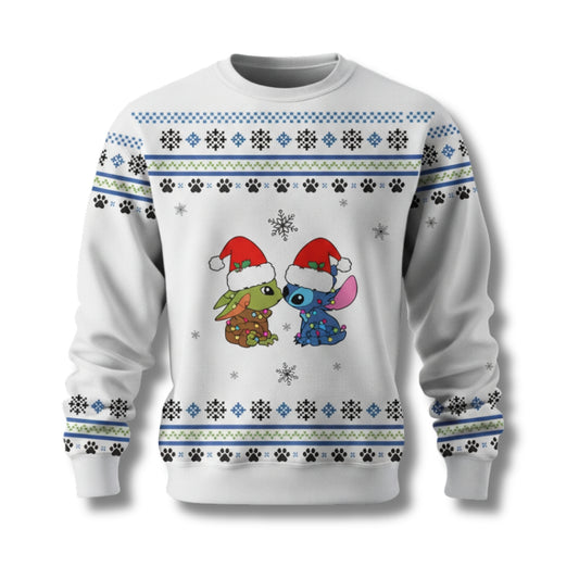 Galactic Duo Christmas Hoodie